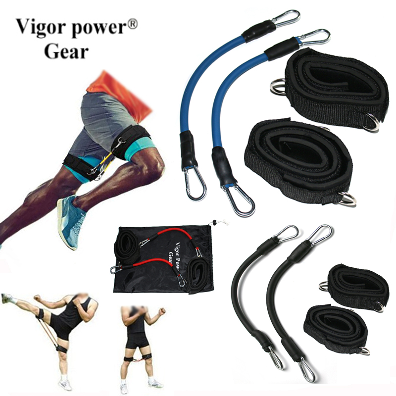 Running Gear Youtube - Weerstandsbuizen met enkelbandjes, hele set, beentraining,