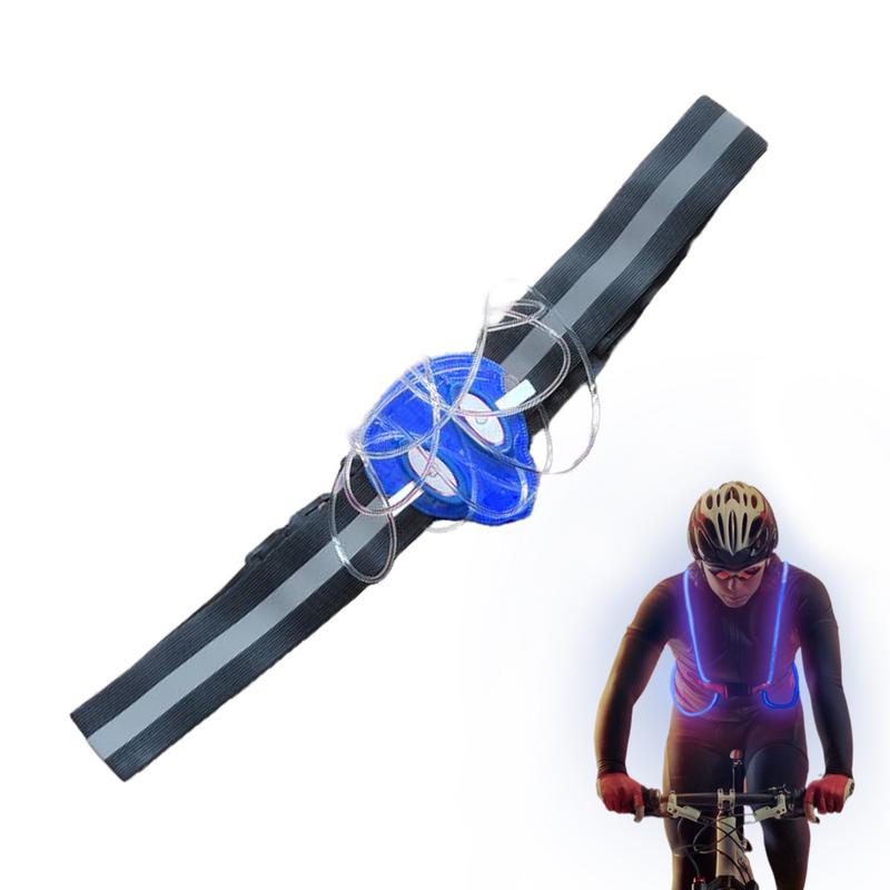 Running Gear Lights - Oplichtend hardloopvest Reflecterend verstelbare veiligheidsuitrusting Fietsen