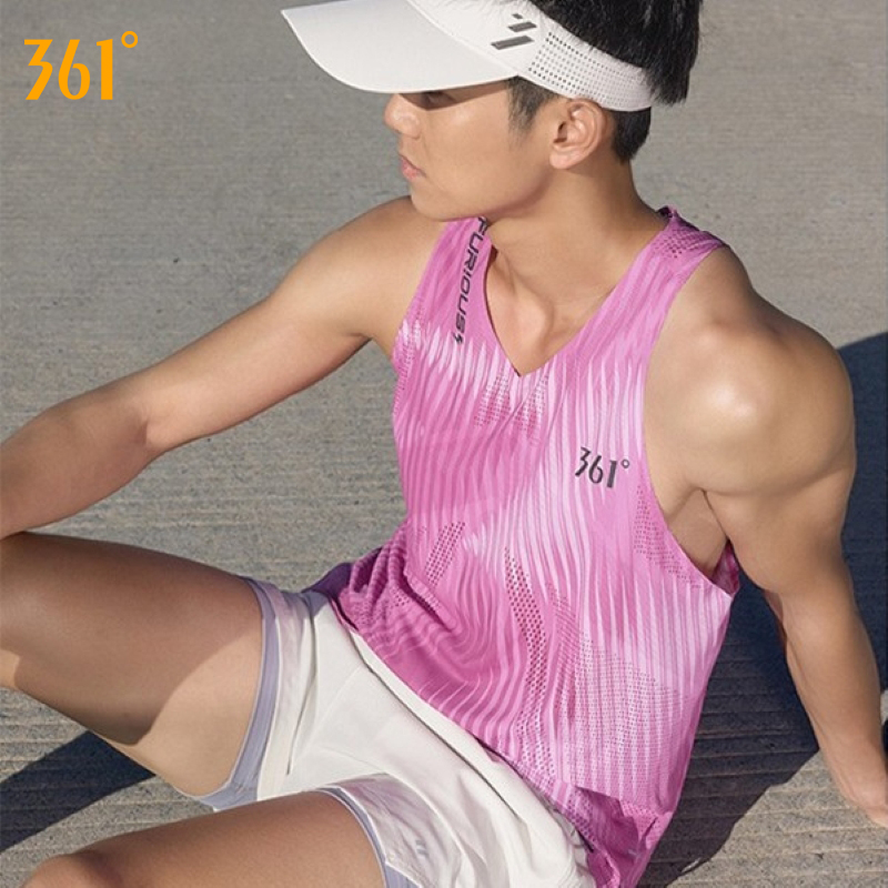 Running Gear Vest - 361 Degrees Furious Heren Sportvest Licht