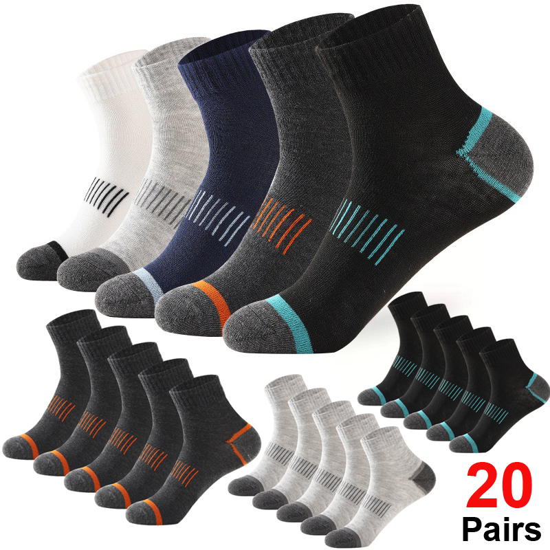Anti Blister Sock - 20Pairs Heren Grote Maat Katoenen Sokken