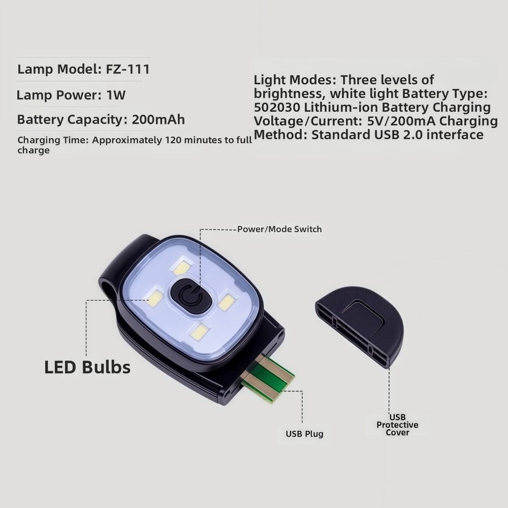 Running Gear Lights - Oplaadbare nachtloopverlichting voor buiten Superheldere LED-loopverlichting