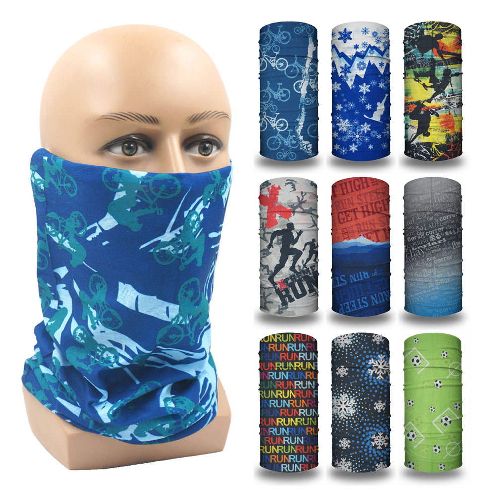 Running Gear Youtube - Motorrijden Hardlopen Buitensporten Gezichtsbandana's Heren Halswarme