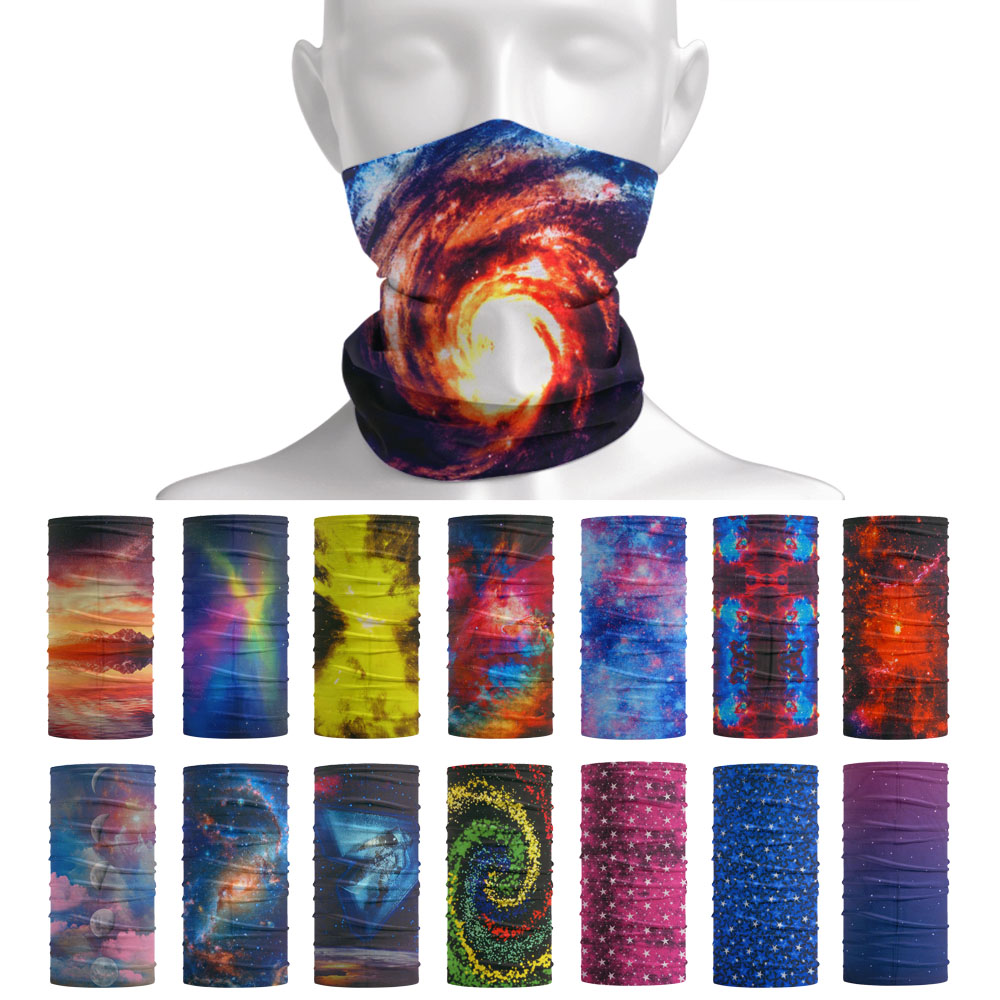 Running Gear Youtube - Landschap Sterrenhemel Hoofddeksels Nekbuis Bandana Galaxy
