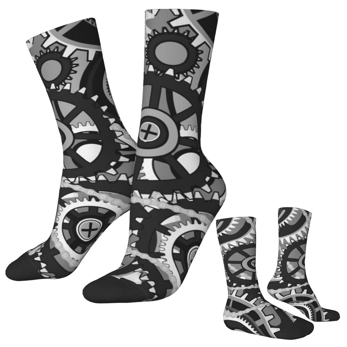Running Gear Youtube - Gears Vintage Wielen Kousen Mannen Print