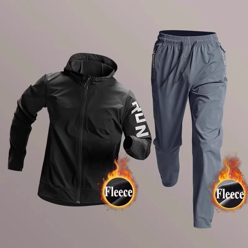 Heren warme fleece sportkledin - Running Gear Outfit recensie en prijs