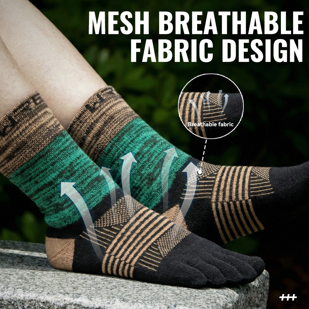 WRELS 1/2/3 paar vijfvingersok - Anti Blister Sock recensie en prijs