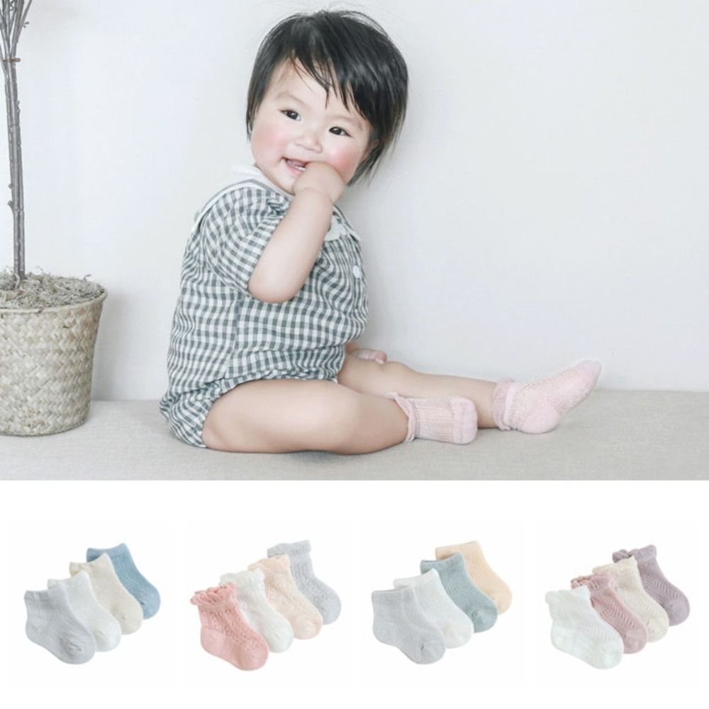 4 paar zoete katoenen baby sok - Anti Blister Sock recensie en prijs