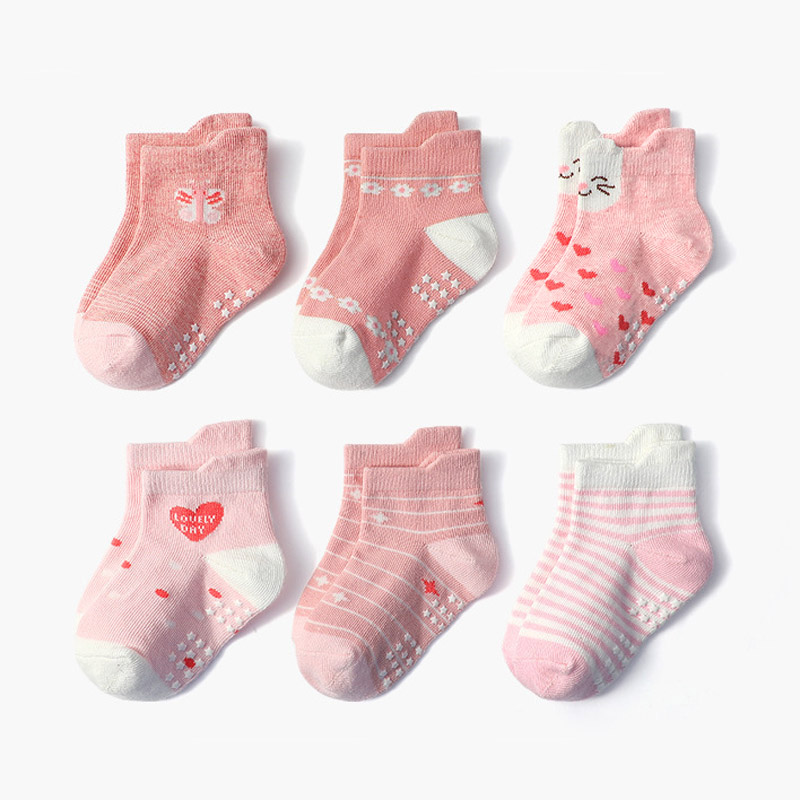 6 paar meisjessokken met carto - Anti Blister Sock recensie en prijs