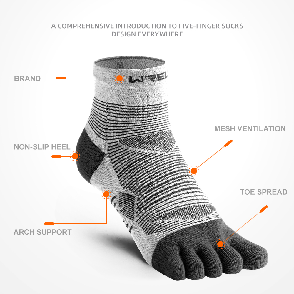 WRELS 1/3 paar teensokken COOL - Anti Blister Sock recensie en prijs