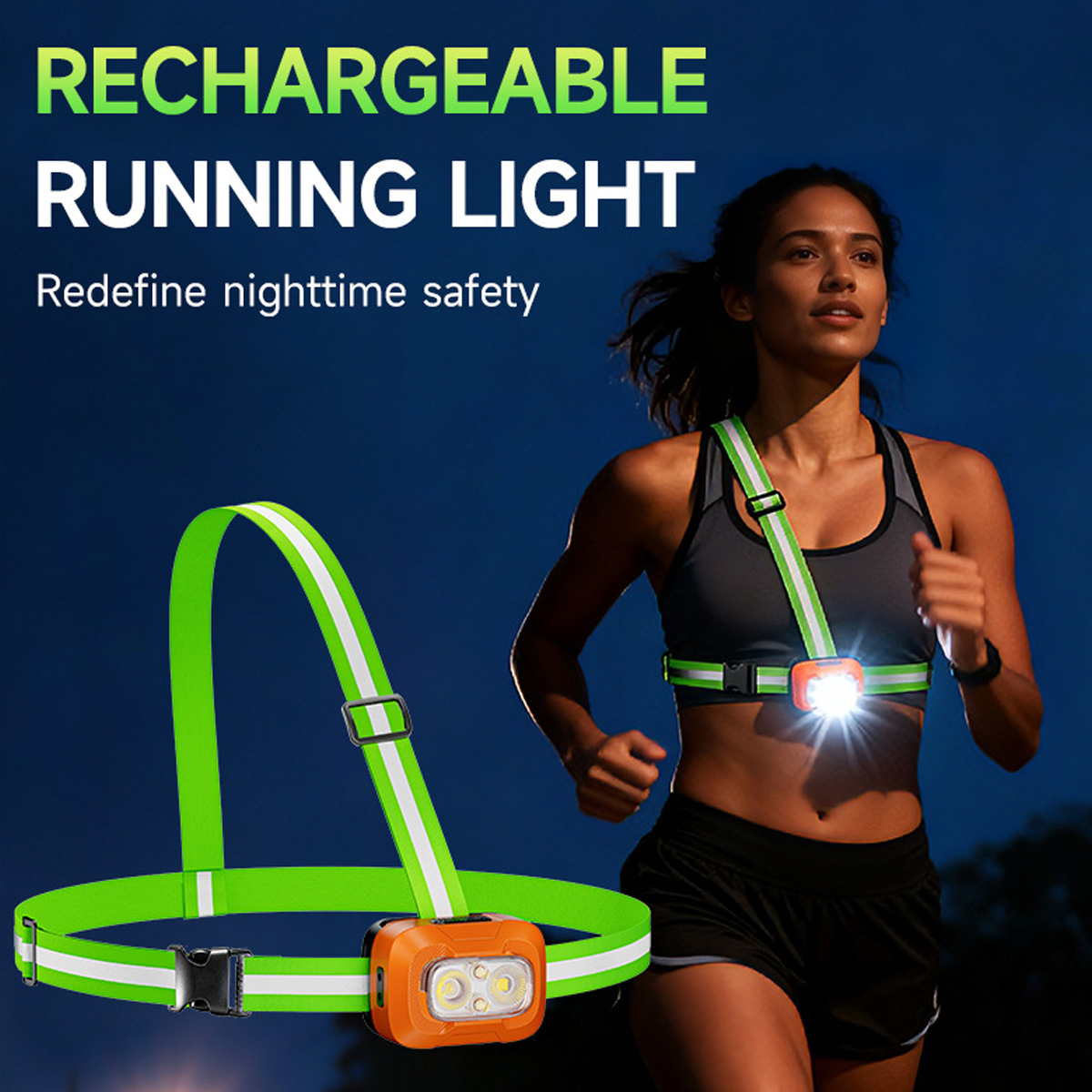 Looplicht USB Oplaadbaar Water - Running Gear Lights recensie en prijs