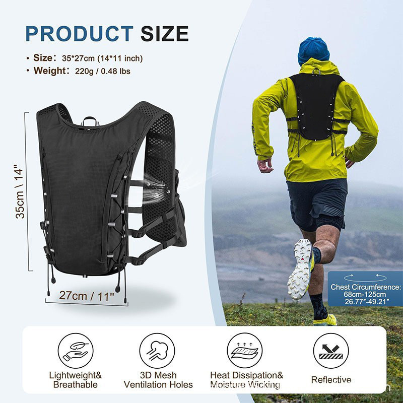 Hydratatievest, cross-country  - Running Gear Competition recensie en prijs