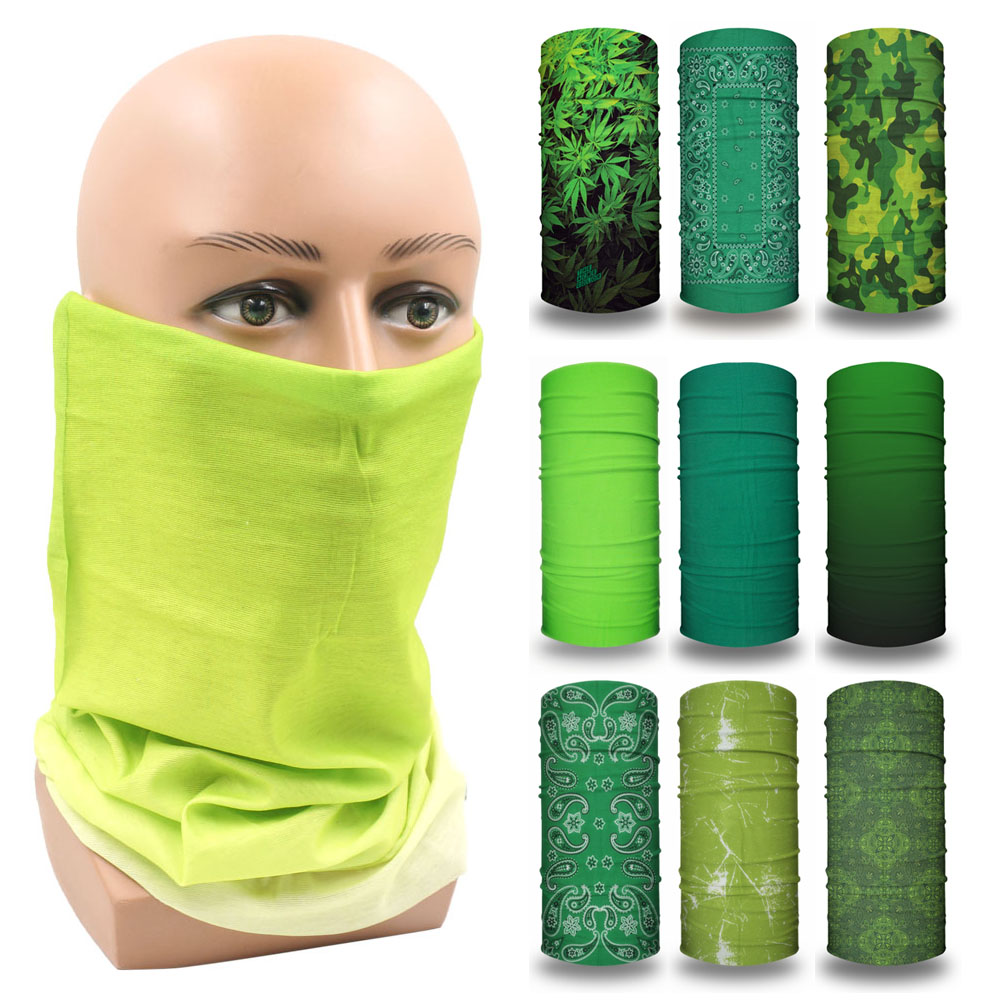 Groen Gezicht Bandana Cover Wa - Running Gear Youtube recensie en prijs