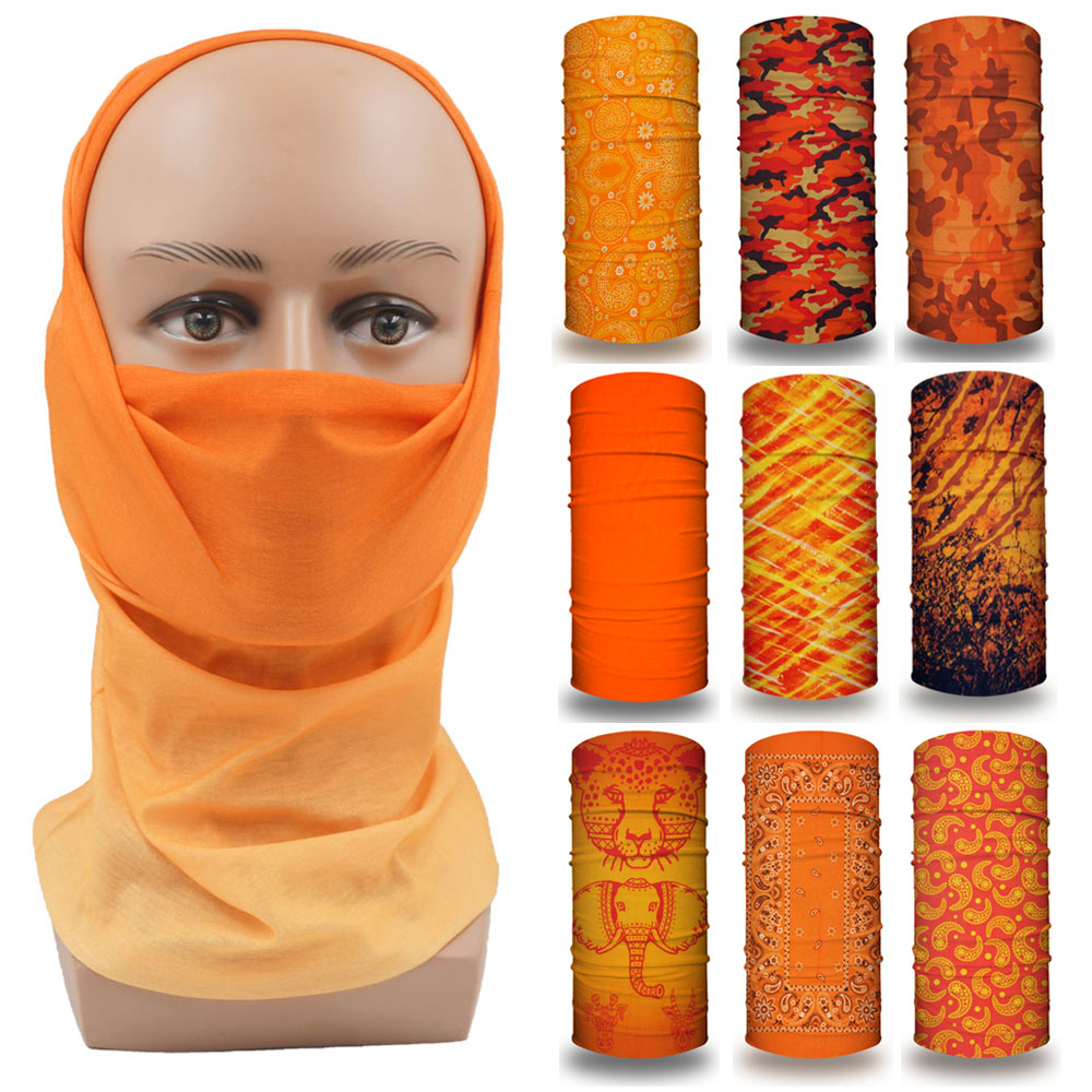 Oranje Gezicht Bandana Dames H - Running Gear Youtube recensie en prijs