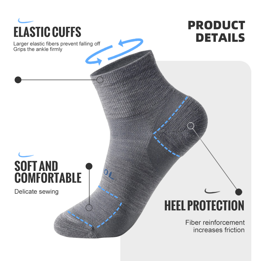 WRELS Merinowollen sokken Comp - Anti Blister Sock recensie en prijs