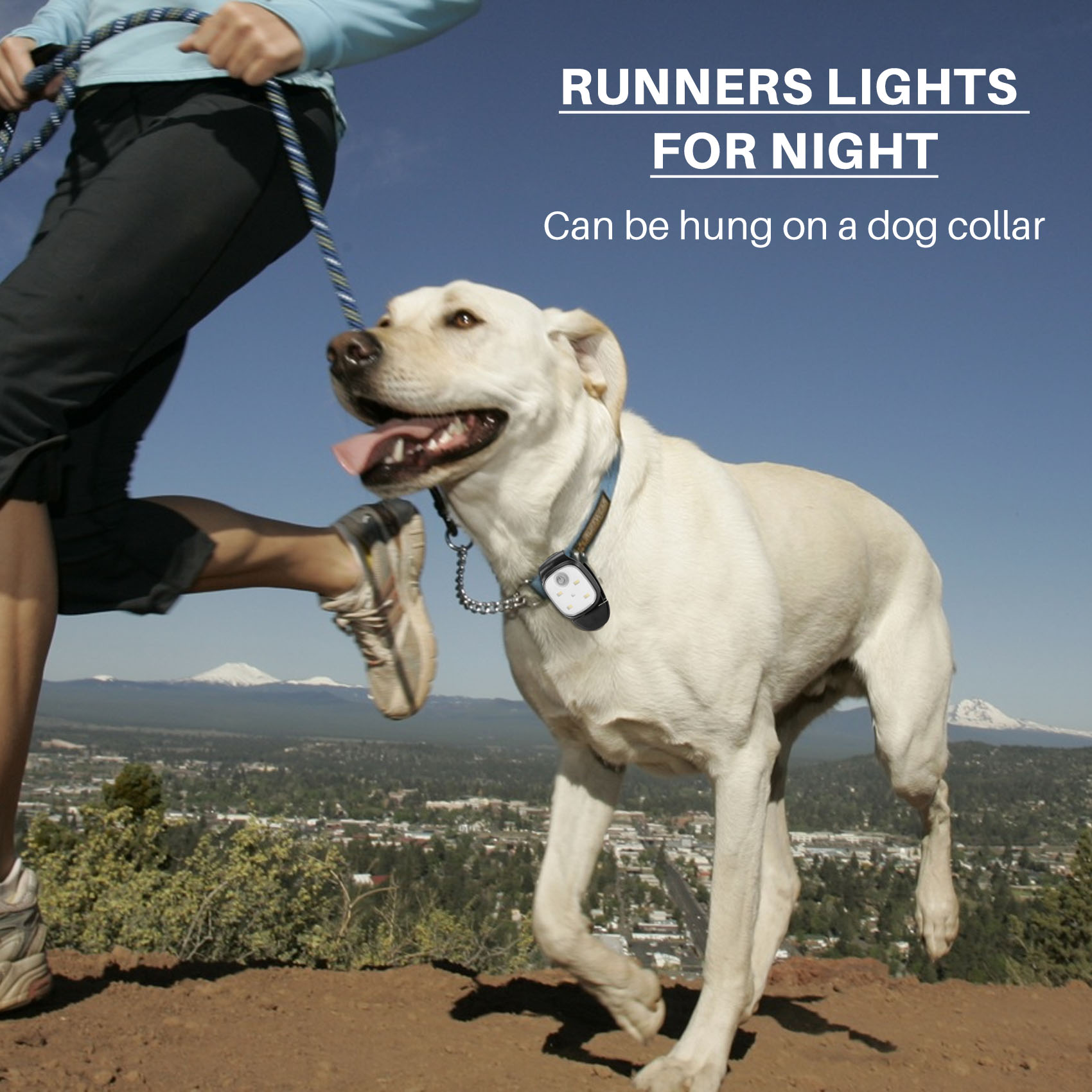 XSXS-buiten nachtclip op loopl - Running Gear Lights recensie en prijs