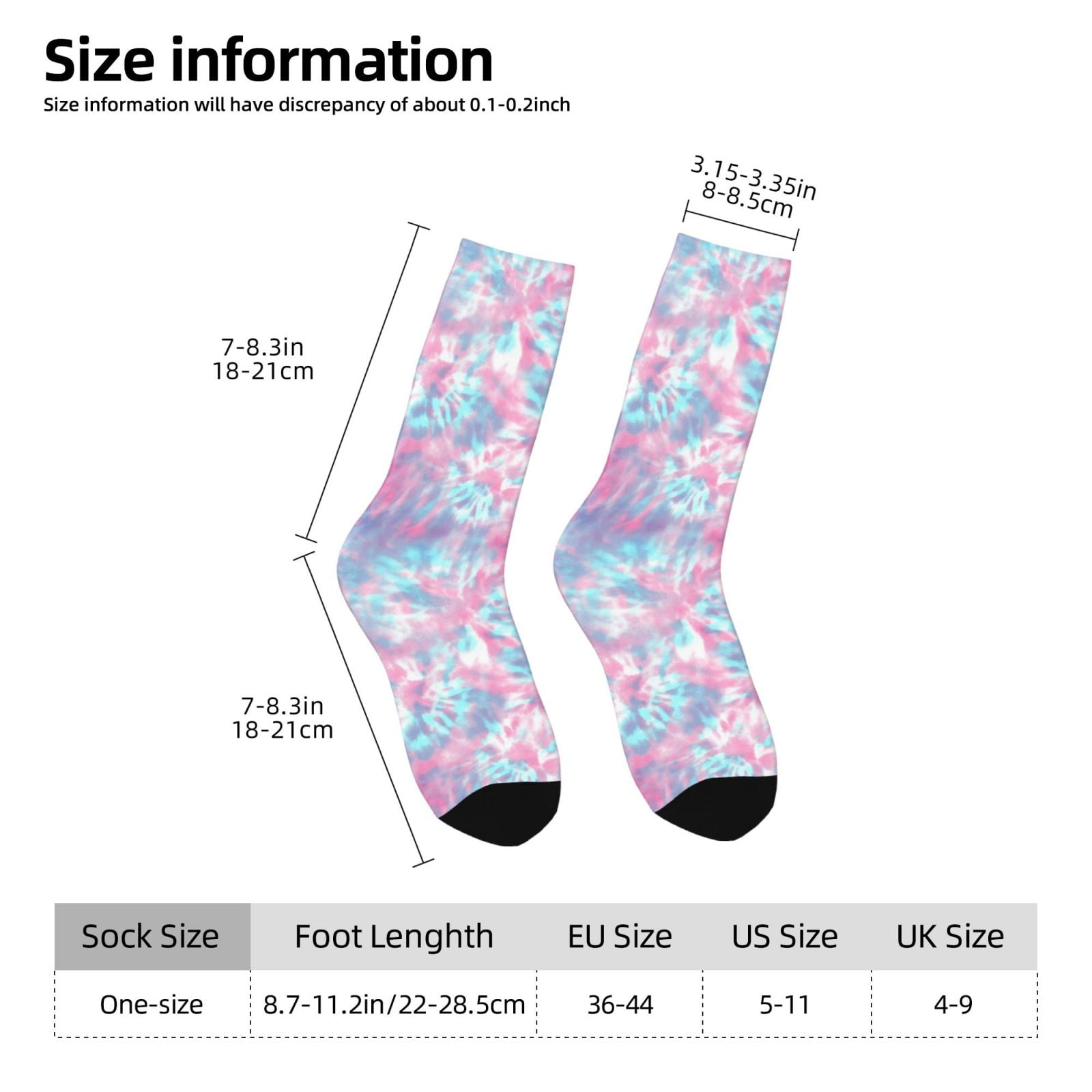 Tie Dye Print Crew Sokken voor - Running Gear Youtube recensie en prijs