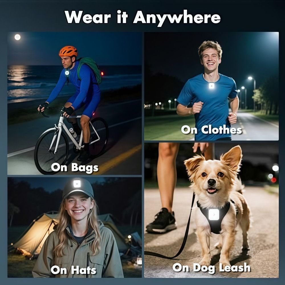 Oplaadbare nachtloopverlichtin - Running Gear Lights recensie en prijs