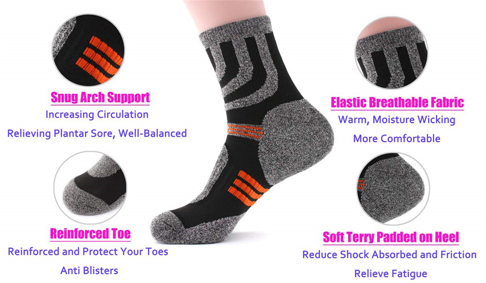 5 Paar Sokken Mannen Anti Blis - Anti Blister Sock recensie en prijs